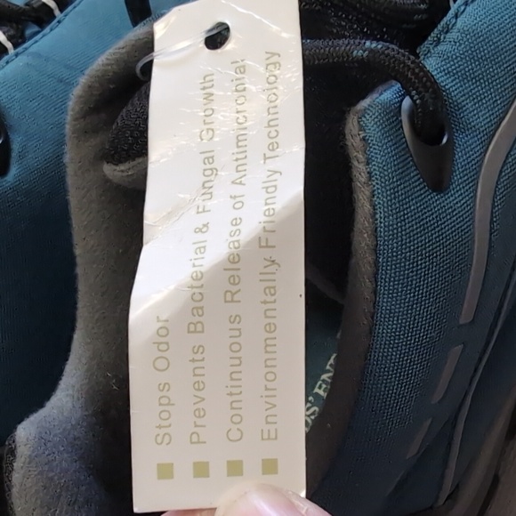 Lands' End Women's Shoes - style #304947 Teal and Black Hike. NWT US 8.5 - Picture 14 of 16